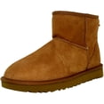 thumbnail image 1 of Ugg Women's Classic Mini II Leather Chestnut Ankle-High Suede Boot - 8M, 1 of 3