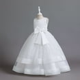thumbnail image 4 of Robes Fille Robe Formelle pour Filles Robes Blanches pour Filles Robes de Bal pour Filles Tenue pour la Journée des Enfants Filles Mode, 4 of 5