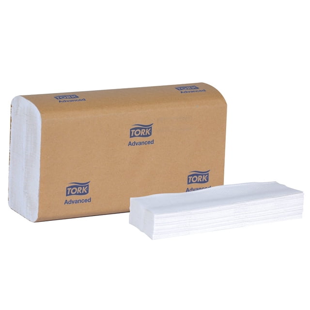 Tork® Multifold Hand Towel, White, 1-Ply, 250 Towels/Pack, 16 Packs/Case