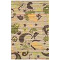 thumbnail image 1 of Safavieh Cedar Brook 5' X 8' Tapis de Coton à la Main en Vert, 1 of 6