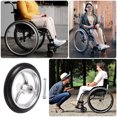 thumbnail image 3 of PAMINGONO Pièces de Rechange pour Fauteuil Roulant Fauteuil Roulant Roue Pleine Aluminium Contrôle pour Utilisateurs Handicapés 1 Pcs, 3 of 6