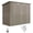 Light Grey, variant on Outsunny 8 x 4FT Metal Garden Storage Shed with 2 Vents, Green