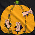 thumbnail image 2 of T-shirt de Maternité Citrouille Bébé Grossesse Mignon Automne Halloween Jack-o'-lantern (Noir) - TTG, 2 of 4