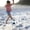 Black BK, variant on Iumwxz Inflatable PVC Globe Beach Ball Pool Toy Water Play Soft Safe Outdoor Game Student Gift Party Decor Ball 1 Piece Blue