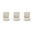 thumbnail image 1 of Baohd Computer Chair Cover Swivel Chair Cover Rotating for Chair White Backrest + Cushion Cover 3Set, 1 of 6