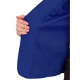 thumbnail image 5 of INSPIRE CHIC Blazer pour Femme à devant Ouvert Veste de Tailleur Courte d'Été pour le Travail TG Bleu Royal-Uni, 5 of 5