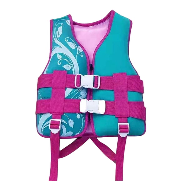 Almencla Combinaison de Gilets de Sauvetage pour Enfants Gilet de Sauvetage Aide à la Flottabilité Équipement de Plage Gilets de Natation pour Tout-Petits Vert P