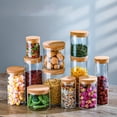 thumbnail image 3 of Glass Jars with Airtight Lids Large Durable Storage Jar for Sauces Pickled Vegetables  2, 3 of 8