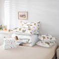thumbnail image 4 of Cute Sheep Duck Bedding Set Full Size 7 Pcs,Spring Style Flowers Bed Set for Kids Girls Farmhouse Cartoon Animals Comforter Set,Polyester Bed in a Bag with Comforter,Sheets,Pillowcases Room Decor, 4 of 5