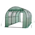 thumbnail image 1 of Plexalife Deluxe Walk-In Tunnel Greenhouse with Green Cover, 1 of 8