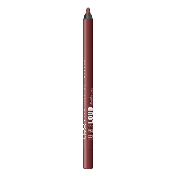 NYX PROFESSIONAL MAKEUP, Line Loud, Waterproof Lip Pencil, Infused with Vitamin E, Vegan Formula
