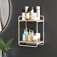 thumbnail image 4 of EGNMCR Closet Organizers and Storage, Organization and Storage Cup Wall Mounted No Punch Storage Rack Sundry Storage Cabinet Wall Shelves Bathroom Wall Mounted Storage Racks Iron Wall Mounted Shelf, 4 of 6