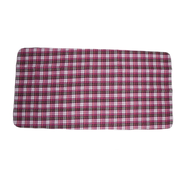 Alèse d'Incontinence, Alèse Lavable à Forte Absorption Respirante à Carreaux Violets pour Sofa 23.62x35.43 Po
