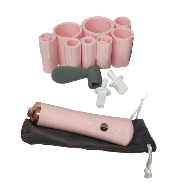 Milaget Electric Eyelash Lacquer Shaker Portable Nail Polish Mixer Hand and Saving Pink Without Base