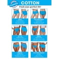 thumbnail image 3 of WOMENS BODY TONE COTTON BRIEF PANTY, 10 PACK, 9, ASSORTED, 3 of 6