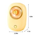 thumbnail image 3 of Portable Type-C Rechargeable Hand Warmer with Two-Speed Thermostat Adjustable Heating for Personal Warmth, 3 of 8