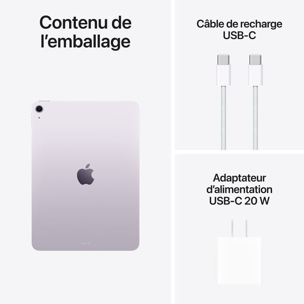 13-inch iPad Air Wi-Fi 128GB - Purple (M4) - Walmart.ca