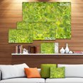 thumbnail image 3 of Feuillage Vert Fuchsia Vif - Impression Artistique sur Toile Florale, 3 of 4