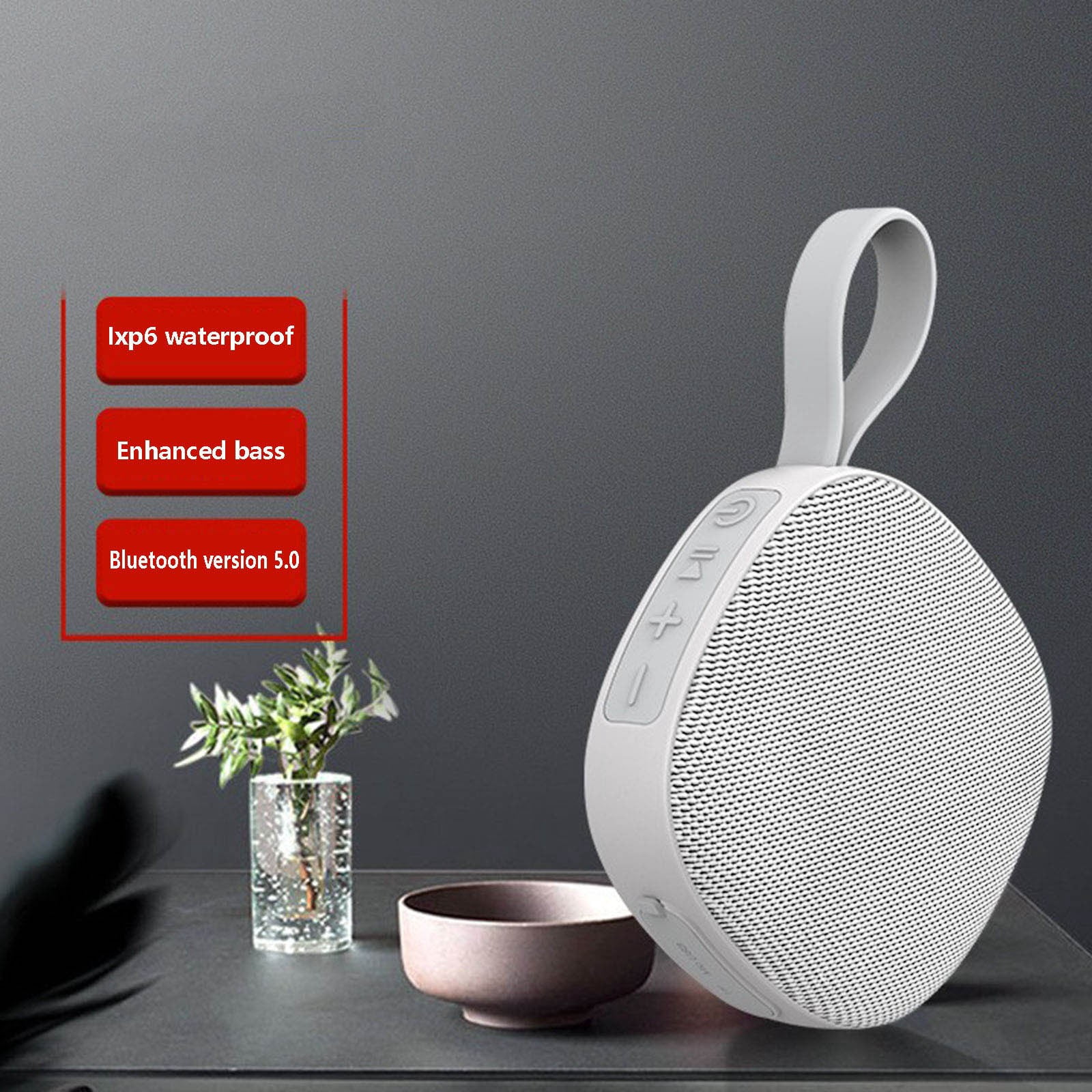 Mefallenssiah Portable Handheld Cloth Art Fm Radio Bluetooth Speaker Wireless Speaker