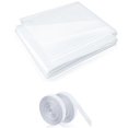 thumbnail image 1 of CUITING Window Insulation Kit  47 X 63 Inches  with Adhesive Tape  Cuttable Clear Film for Window Draft Proofing  Winter Insulation and Heat Retention, 1 of 5