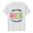 thumbnail image 4 of WEAIXIMIUNG T-Shirts pour Adolescentes T-Shirts pour Enfants Rentrée des Classes Graphique Manches Courtes Col Rond T-Shirt Lumineux et Confortable pour Garçons et Filles, 4 of 4