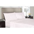 thumbnail image 2 of Elite Home Microfiber 90 GSM Bed Sheet Set, Full, Pink Flamingo Print, 2 of 2