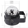 thumbnail image 3 of Lampe de Fête Lampe disco Lumière disco Boule disco RVB Télécommande Lampe de Scène, 3 of 6