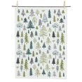 thumbnail image 1 of Set of 6 All-over Trees Tea Towel, 1 of 1