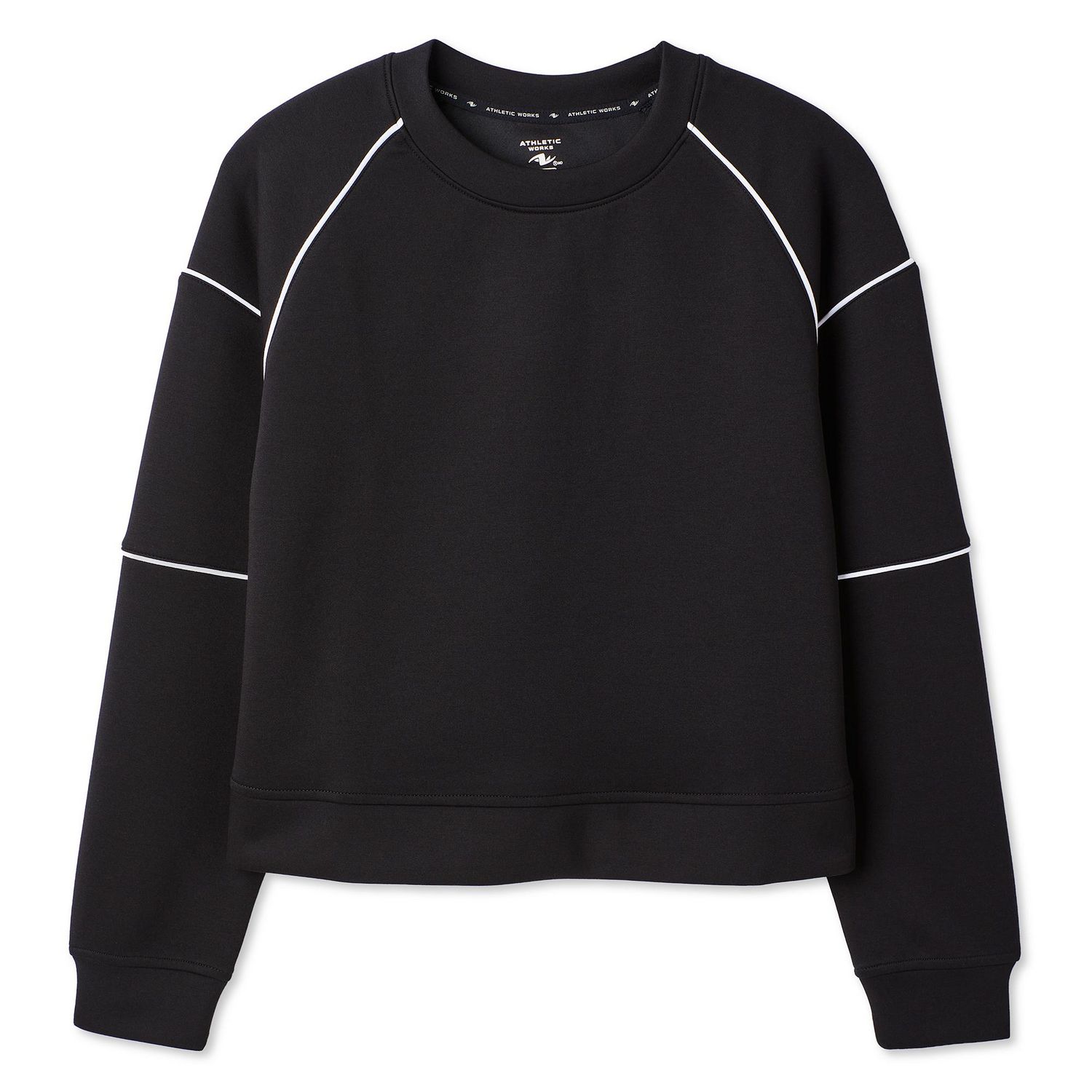 Athletic Works Women's Crew-Neck Soft Knit Pullover