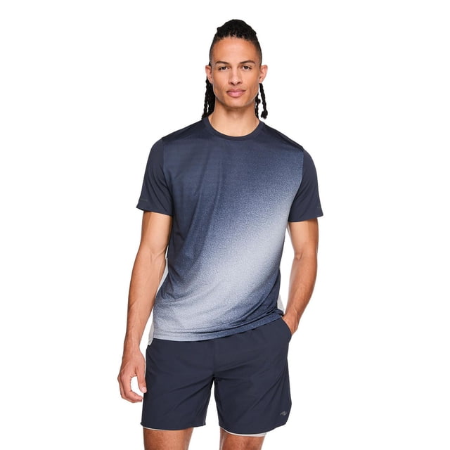 Athletic Works Men's Textured Active T-Shirt