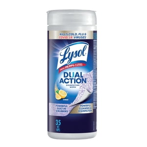 Lysol® Disinfecting Wipes - Dual Action, 35 Count