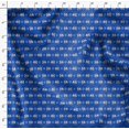 thumbnail image 4 of Soimoi Blue Moss Georgette Fabric Snowman & Snowflake Christmas Decor Fabric Printed Yard 42 Inch Wide, 4 of 5