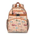thumbnail image 1 of Tractor Student Backpack Adjustable Shoulder Straps Chest Buckle Lightweight Durable School Backpack, 1 of 5
