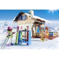 thumbnail image 2 of Playmobil Chalet avec skieurs 9280, 2 of 4