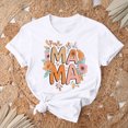 thumbnail image 4 of RKSTN Hauts d'Été pour Femmes Décontractés Coupe Ample Polyvalents T-Shirts Graphiques Mode à Imprimé Floral Respirants Manches Courtes Col Rond T-shirt Blouses, Cadeaux de la Fête des Mères, 4 of 5
