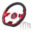 thumbnail image 2 of 320mm Carbon Fiber Racing Steering Wheel Mini Drifting Steering Wheel with Anti Skid Design, 2 of 7