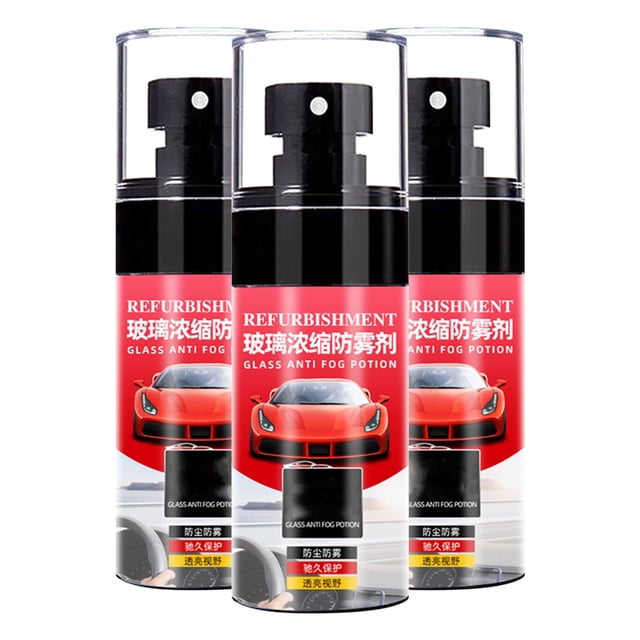 EGNMCR Car Care & Cleaning Car Windshield And Rearview Mirror Long-Lasting AntiFog Spray 60ml Glass Anti fog Spray