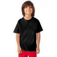 thumbnail image 1 of Hanes Garçons ComfortWash T-Shirt à Manches Courtes Col Ras du Cou, TP, Noir, 1 of 3