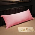 thumbnail image 4 of Flyer Deals pimelu Cool Body Pillows For Adults Extra Long Pillows For Bed Shredded Memory Foam Full Pillows Pillowcase + Pillow Core--Zipper Type Fall Savings, 4 of 8
