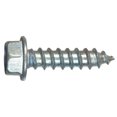 thumbnail image 3 of Sheet Metal Screws, Slotted, Hex Washer Head, Zinc, #6 x 1/2 In., 100-Pk. - 70253, 3 of 3