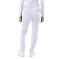 thumbnail image 4 of Adar Pro Sarraus pour Femmes - Pantalon de Sarrau Yoga à Jambe Étroite - P4100T - Étain - 3X, 4 of 7