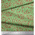 thumbnail image 3 of Soimoi Tissu en Batiste de Coton, Tissu à Imprimé de Baies Rouges et de Fruits, au Mètre, 56 Pouces de Large, 3 of 5
