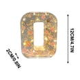 thumbnail image 2 of Rvkxad Flower Letter Night Light, Resin Floral Alphabet LED Light for Home Decor, Bedside Lamp, Gift Light, Decorative Lamp, 2 of 4