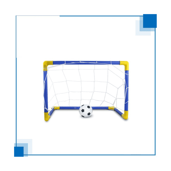 Filet de Soccer Bricolage pour Portail Mini Extérieur Intérieur But Taille Enfants Ensemble Sports Soccer Cadre Jouet Pratique Plus Ensemble de Hockey sur Glace