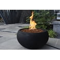 thumbnail image 4 of Modeno York Fire Bowl -Textured Black – Glass-Fiber Reinforced Concrete - Natural Gas, 4 of 7