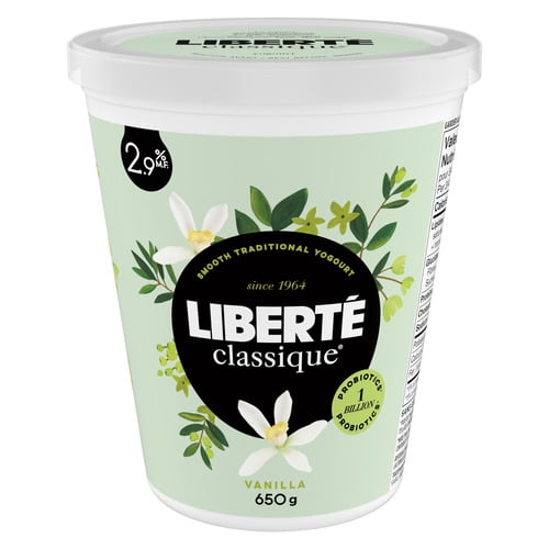 Liberte Classique Yogurt, Vanilla, 650g