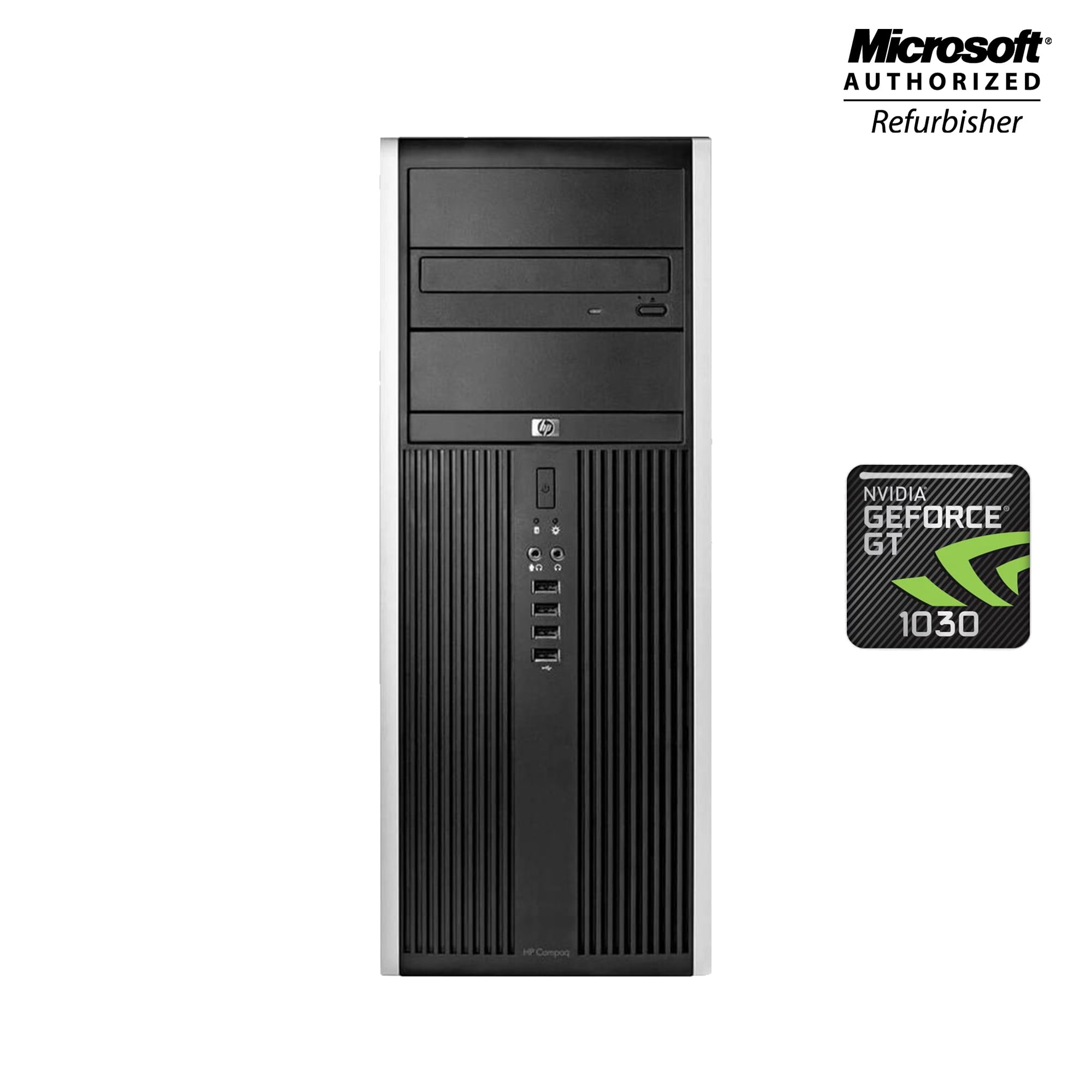 Gaming HP Compaq Elite 8300 Desktop Tower Computer PC Intel Core i5 3rd gen 16GB Ram NEW 1TB GB SSD, NVIDIA GT 1030 2GB GDDR5,Wired Keyboard & Mouse, WiFi Adapter, Windows 10 (A Grade)