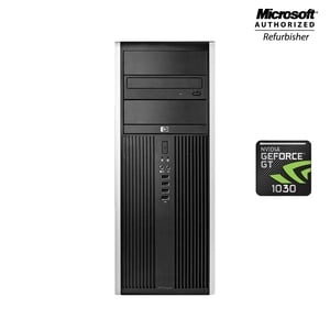 Jeu HP Compaq Elite 8300 Ordinateur tour de bureau PC Intel Core i5 3rd gen 16GB Ram NEW 1TB GB SSD, NVIDIA GT 1030 2GB GDDR5,Clavier filaire & Souris, WiFi Adaptateur, Windows 10 (Catégorie)
