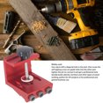 thumbnail image 3 of Pocket Dowel Hole Jig System, High Accuracy Aluminum Alloy Pocket Hole Jig System Wide Application Compact Simple   for Woodworking, 3 of 8