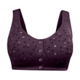 thumbnail image 1 of Birdeem Womans Embroidered Glossy Comfortable Breathable Bra Underwear No Rims, 1 of 9